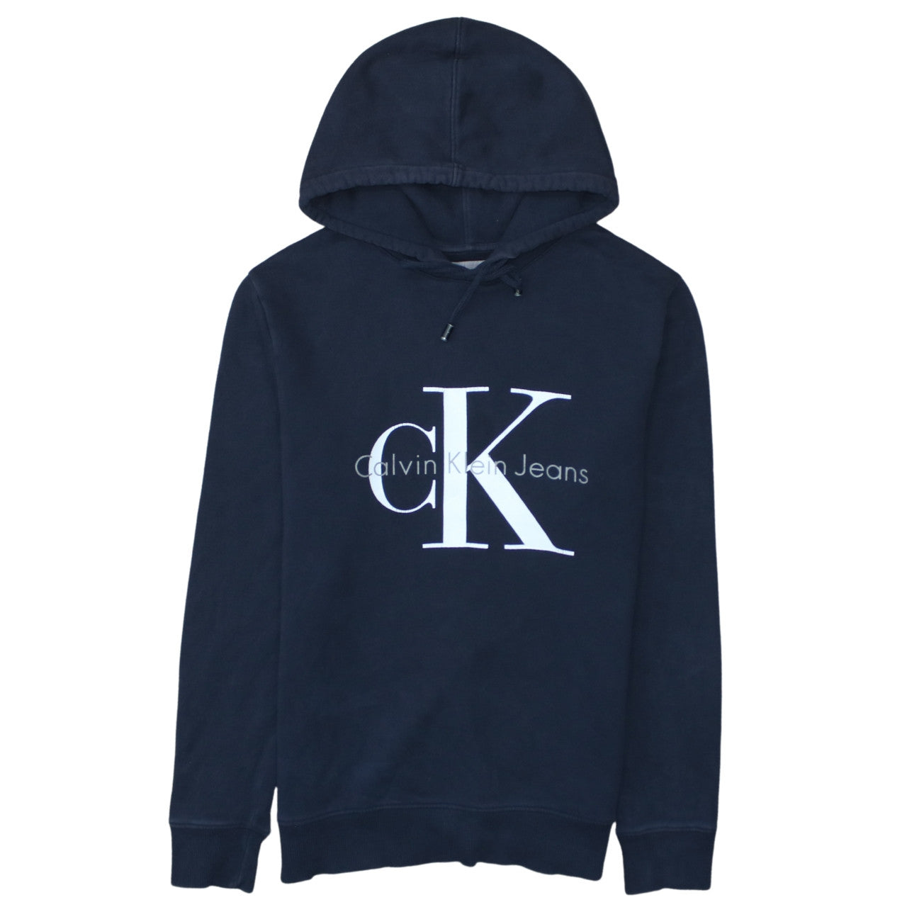 Calvin Klein Jeans Men's Blue Small Pullover Hoodie