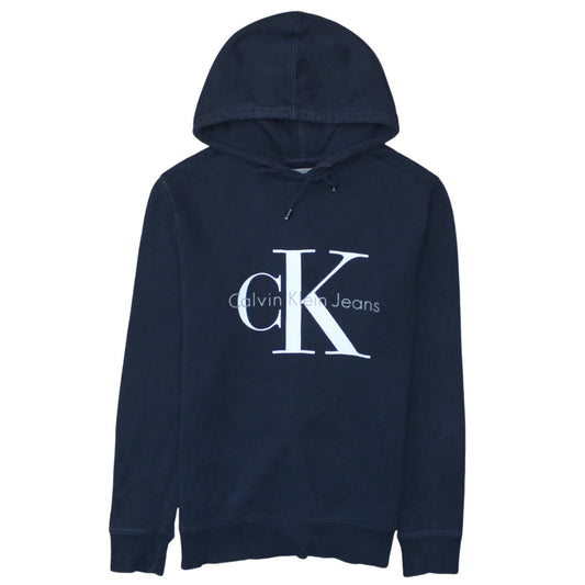 Calvin Klein Jeans Men's Blue Small Pullover Hoodie