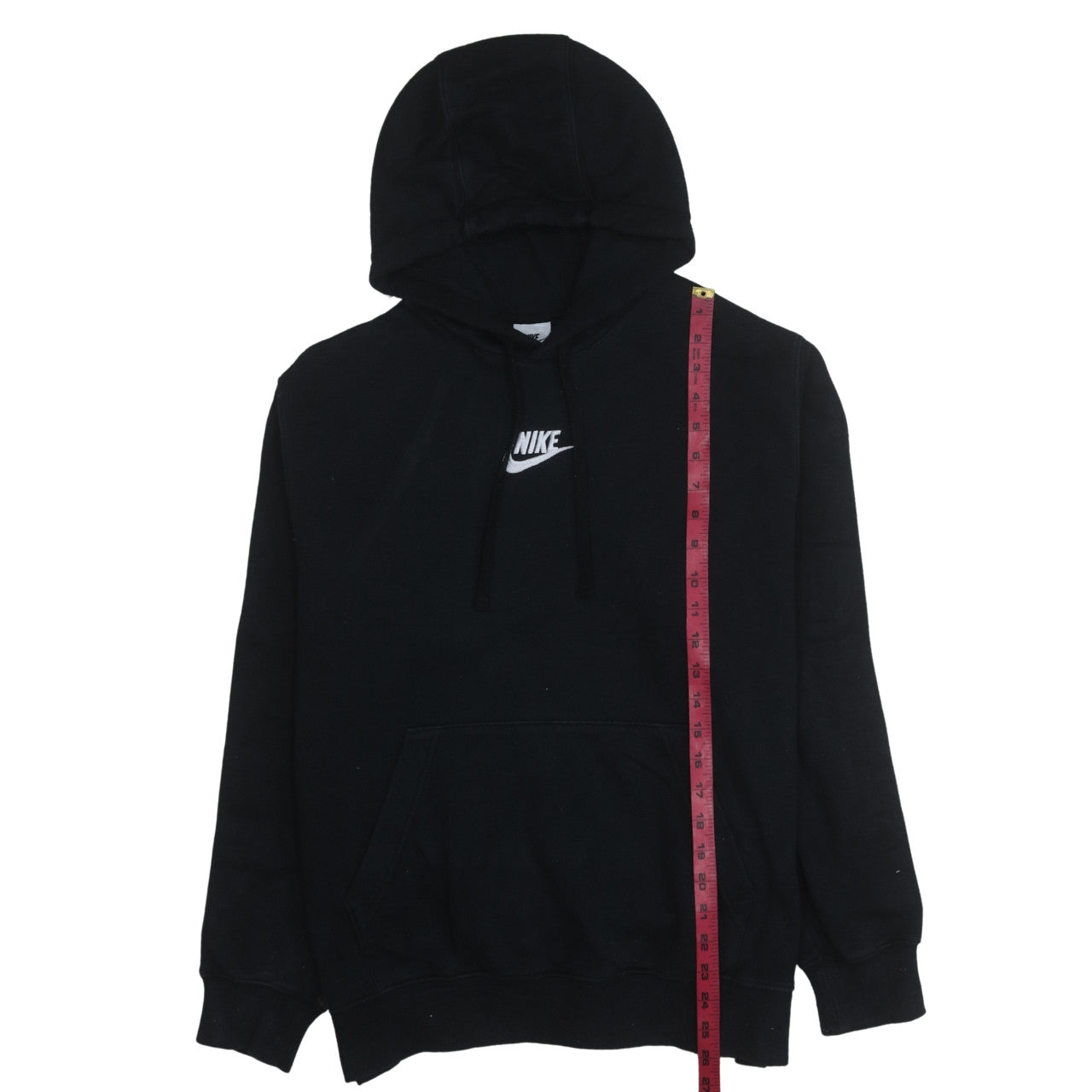 Nike Men Black Pullover Hoodie M Fleece Sportswear Sweatshirt