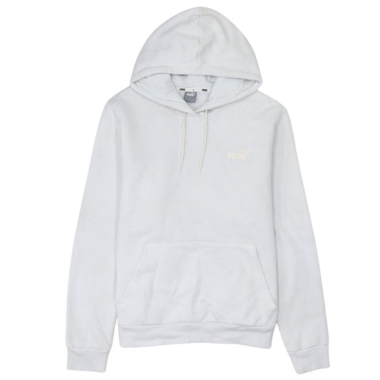 Puma Women's White Pullover Hoodie Size L Casual Sweatshirt