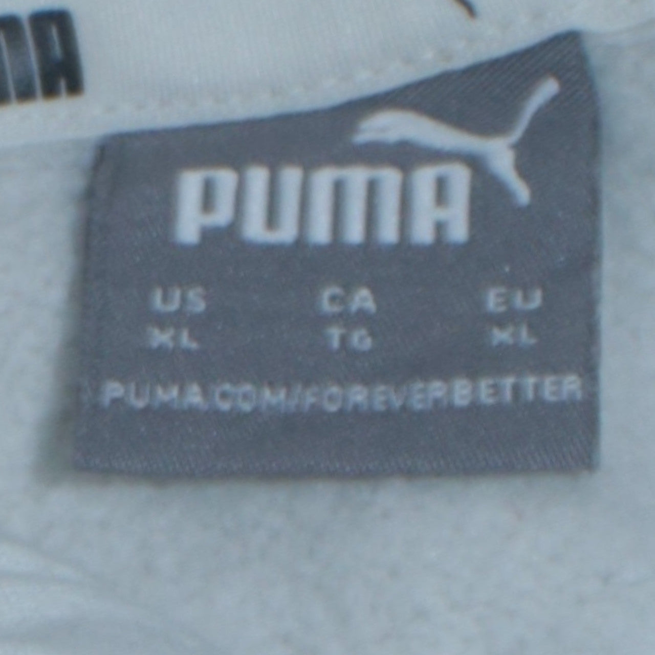 Puma Women's White Pullover Hoodie Size L Casual Sweatshirt