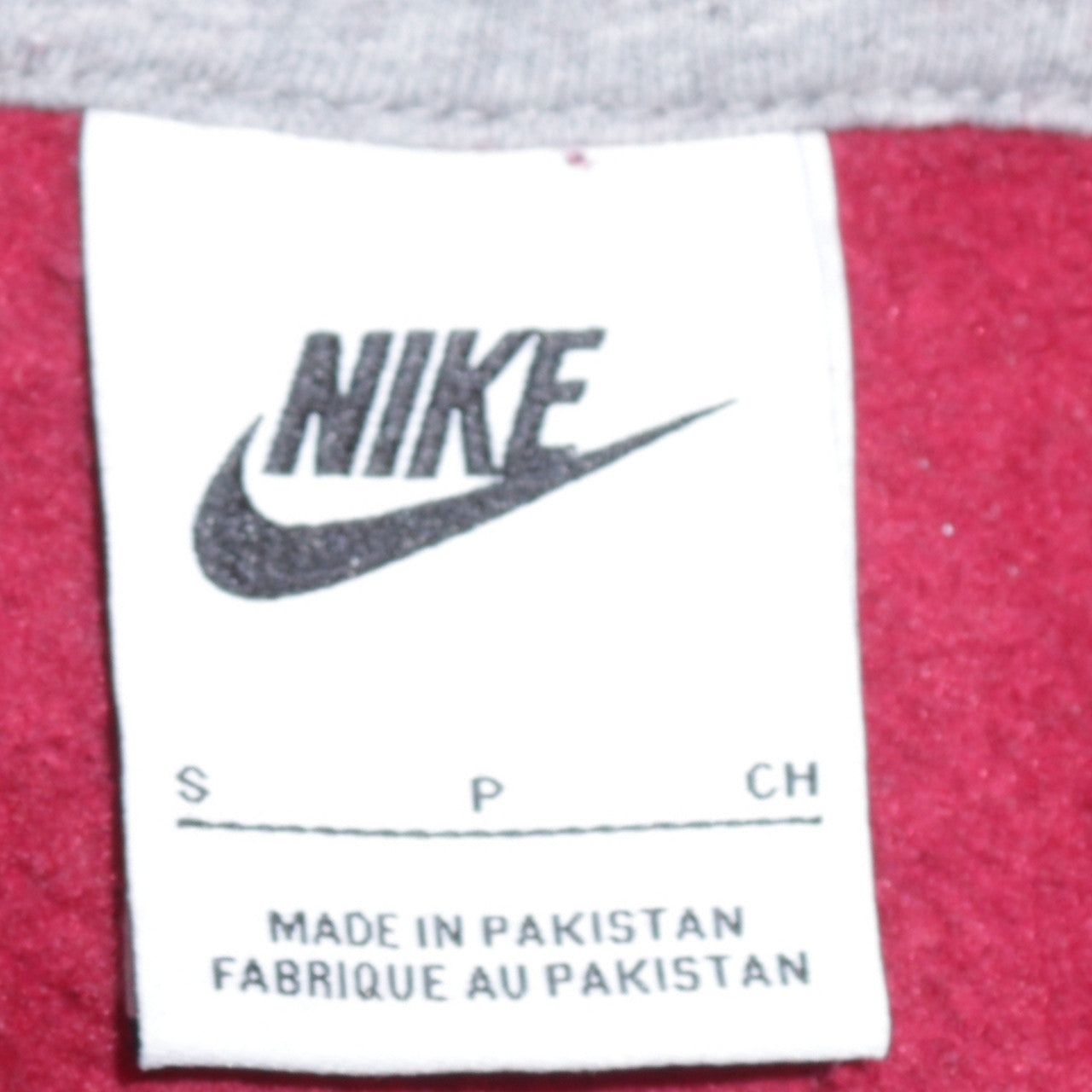 Nike Men's Red Pullover Hoodie Small Fleece Athletic Sportswear