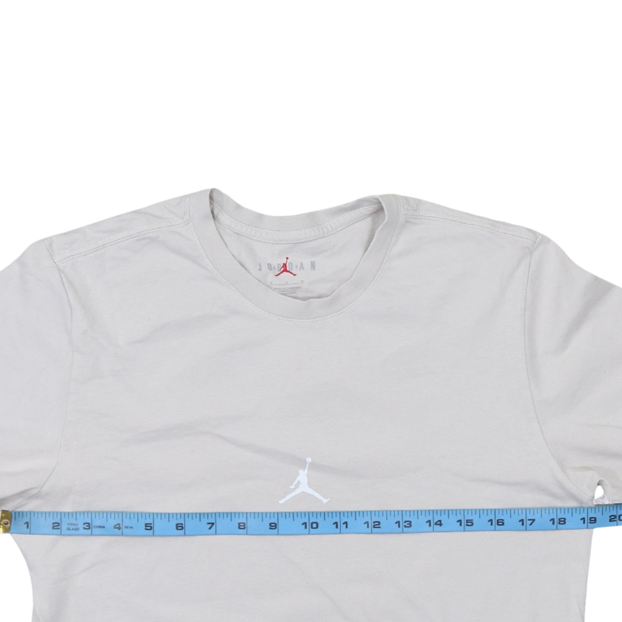 Nike Jordan Men's Beige Graphic Print T-Shirt Size M