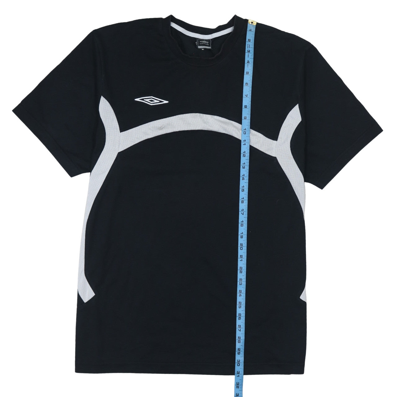 Umbro Men's Black Short Sleeve Sports T-Shirt Size L