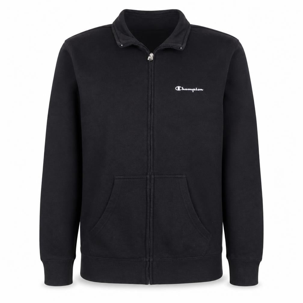 Champion Men's Black Full Zip Sweatshirt Size S