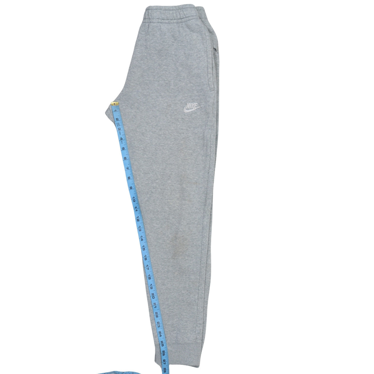 Nike Men's Grey XS Fleece Jogger Sweatpants Tapered Fit