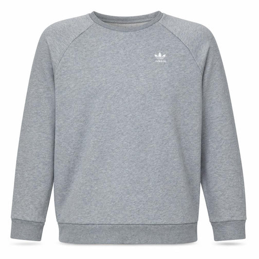 Adidas Men's Grey Crew Neck Pullover Sweatshirt Size S