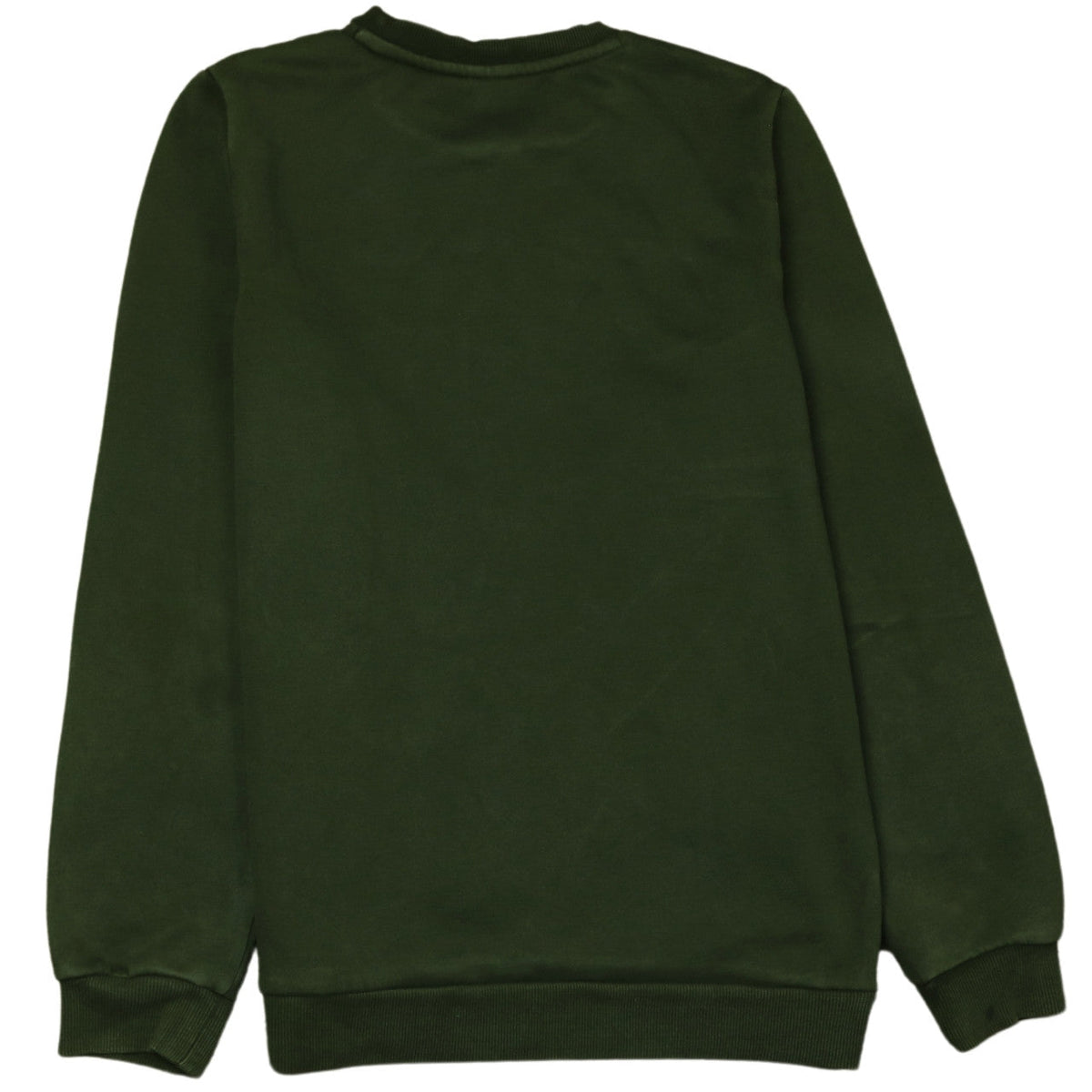 Puma Boys Green Logo Sweatshirt XL 13-14 Years Crew Neck Pullover