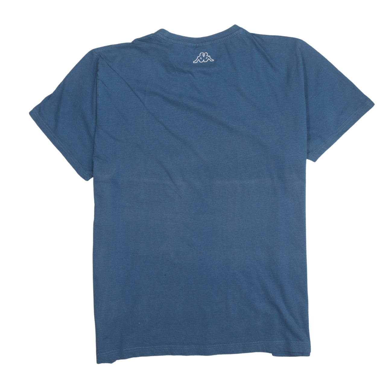 Kappa Men's Blue XL Crew Neck Graphic Logo Sports T-Shirt