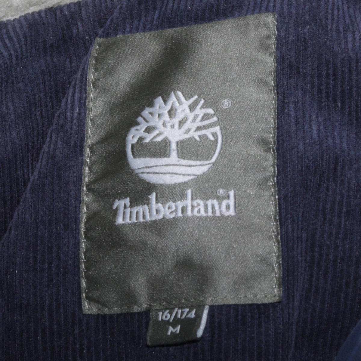 Timberland Boys Blue 16 Years Winter Puffer Jacket with Faux Fur Lining