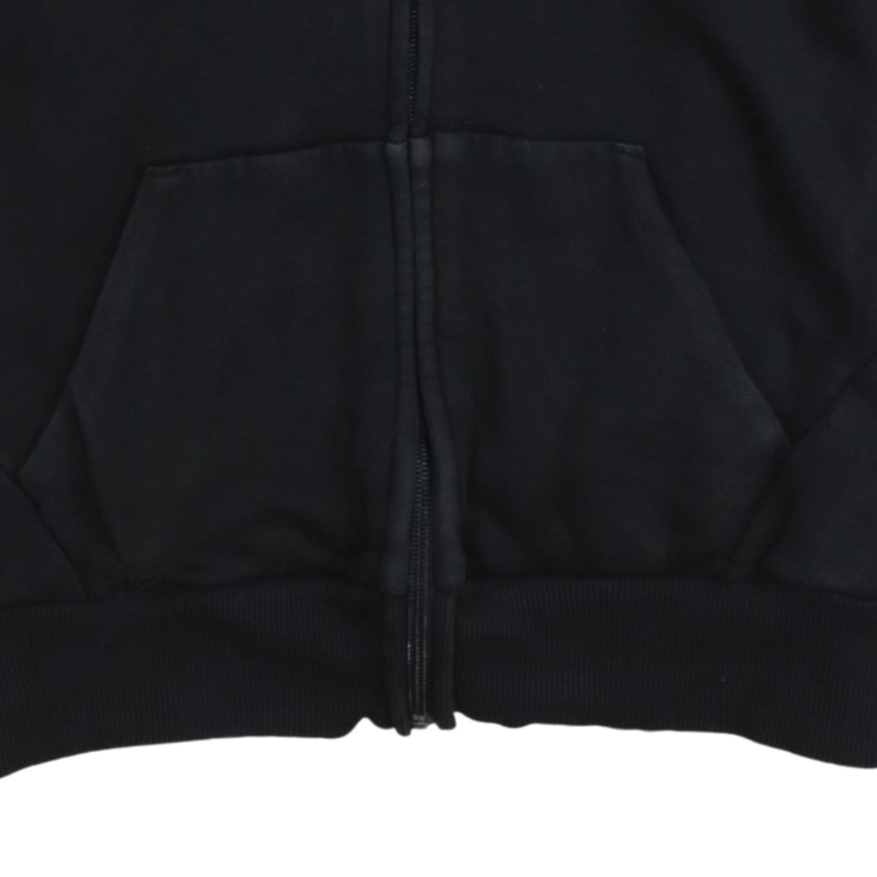 Puma Men's Black Full Zip Hoodie Size M Classic Logo Style