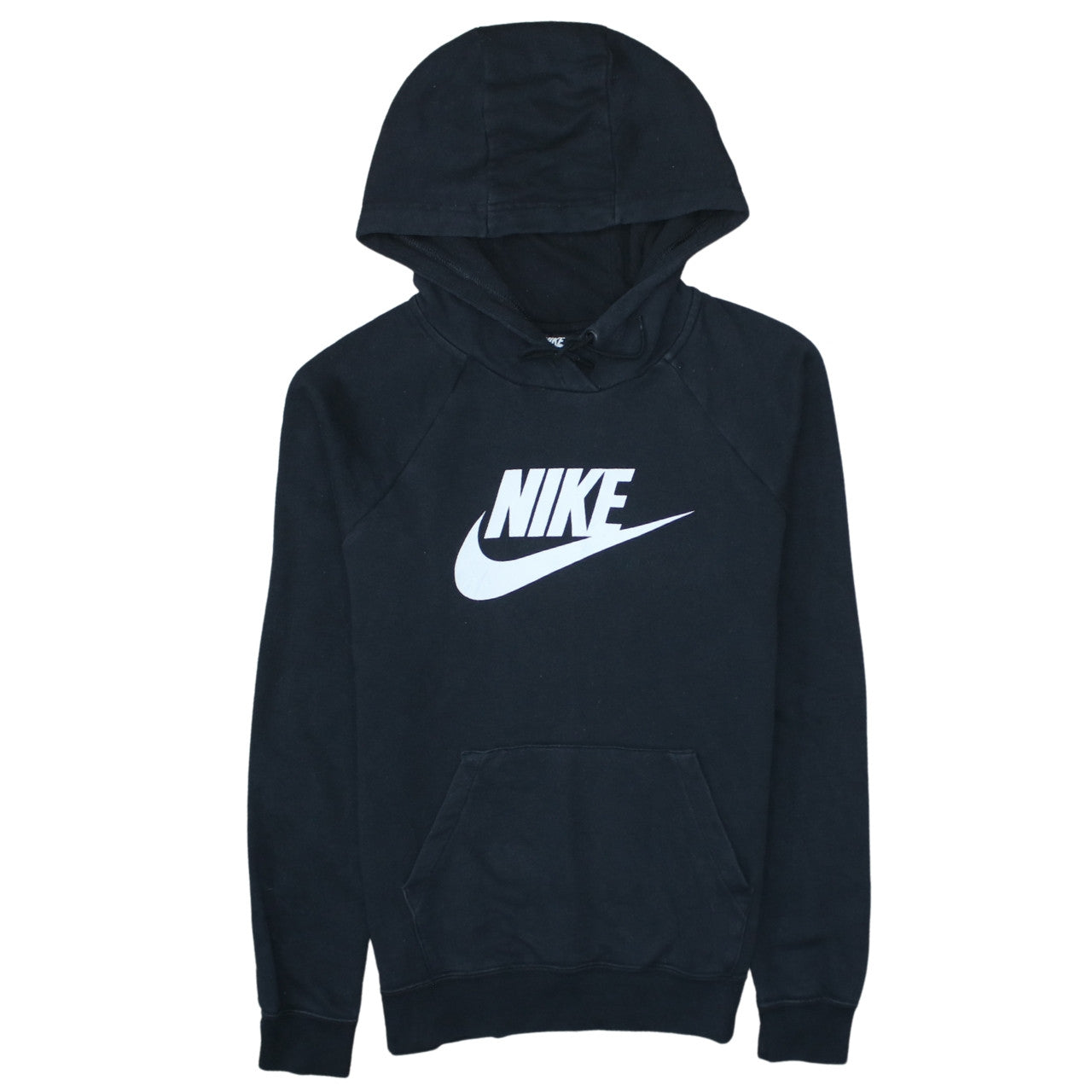 Nike Men's Black Pullover Hoodie Small Logo Sweatshirt
