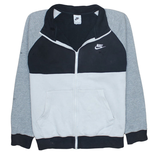 Nike Men's Black Full Zip Fleece Sweatshirt M