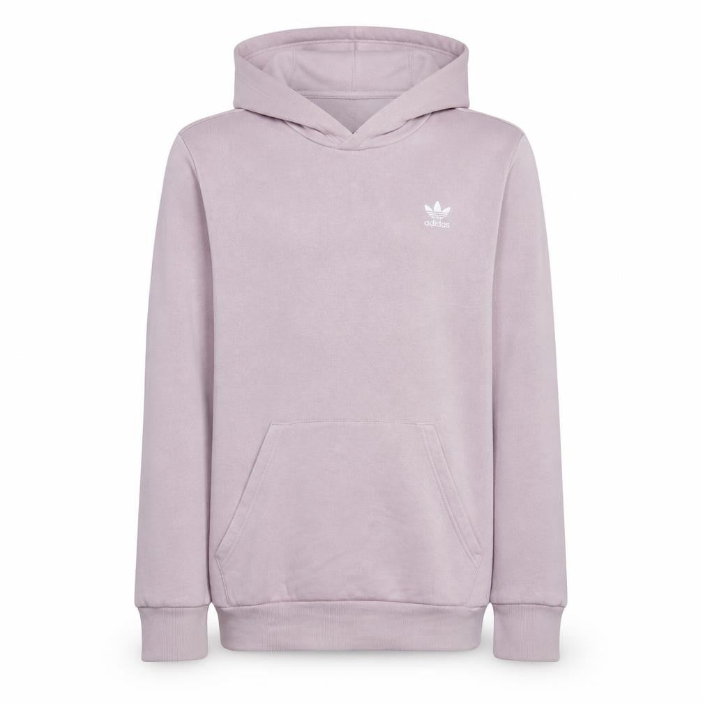 Adidas Girls Pink Pullover Hoodie 13-14 Years Regular Fit Logo Fleece