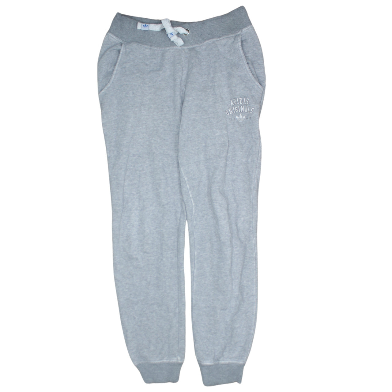 Adidas Originals Women's Grey Joggers Size 14 Regular Sweatpants