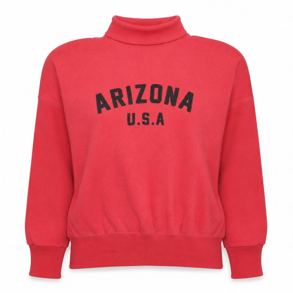 Sinsay Women’s Red Arizona USA Pullover Sweatshirt One Size Casual