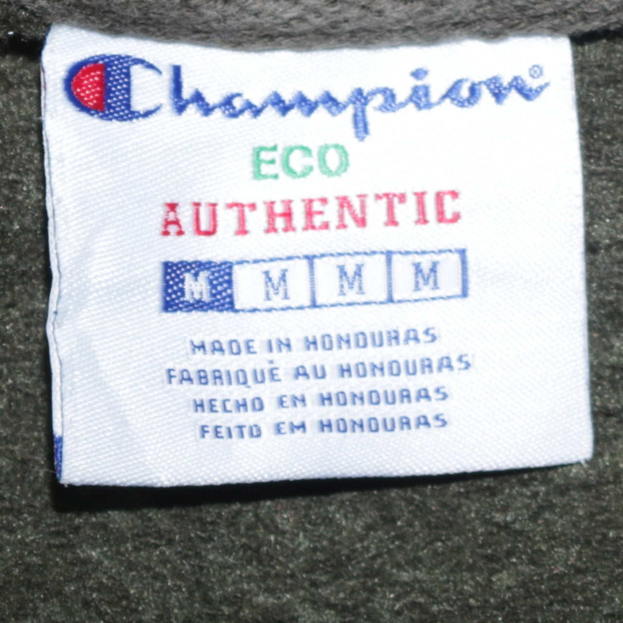 Champion Men's Green Crew Neck Pullover Sweatshirt Size M