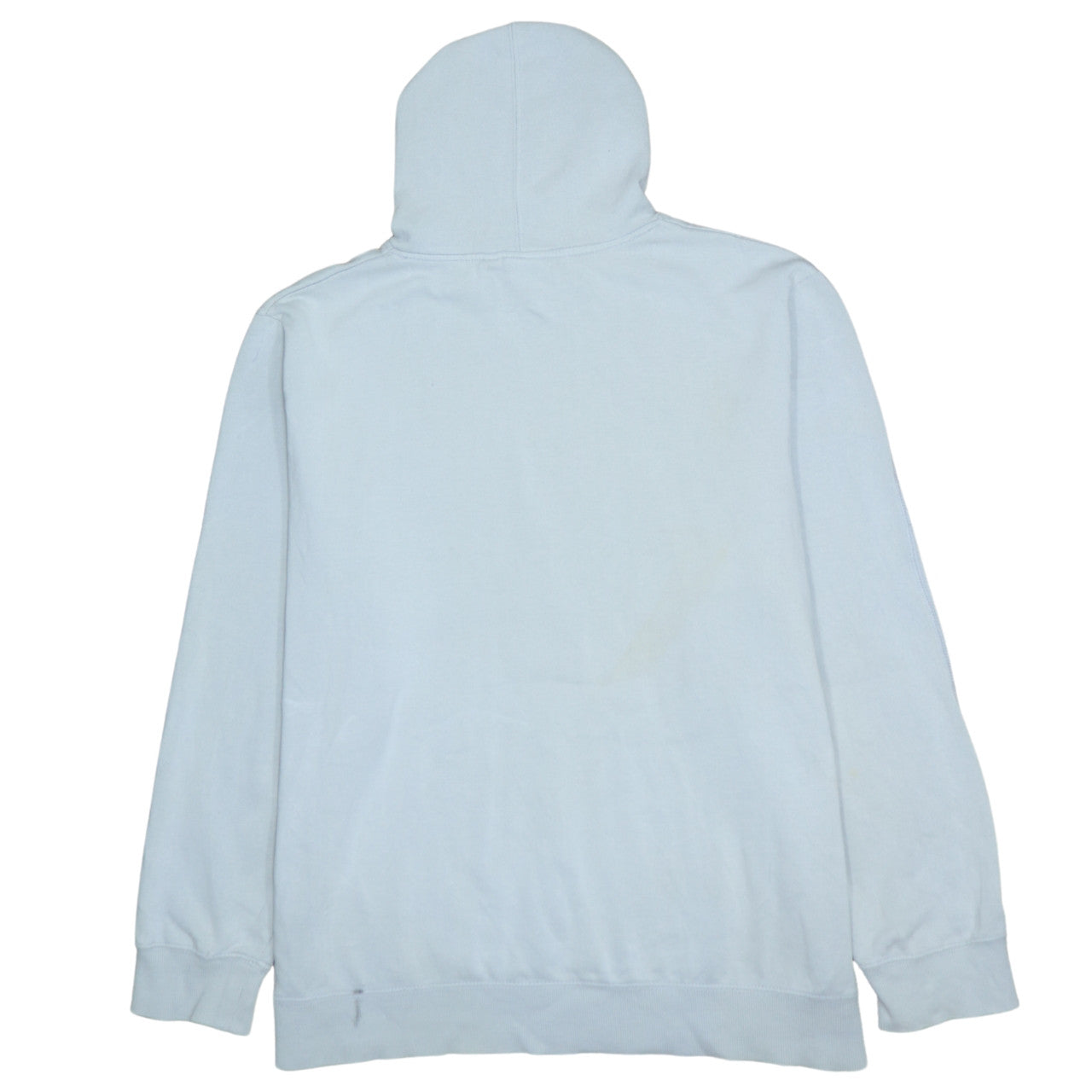 Fila Mens Blue Pullover Hoodie 2XL Sports Logo Hooded Sweatshirt
