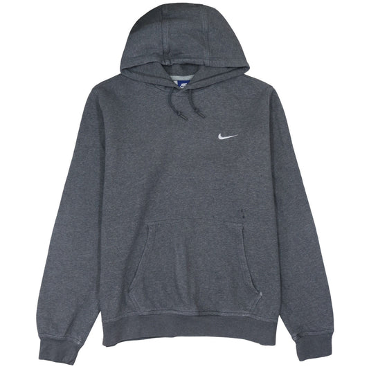 Nike Men’s Grey Pullover Hoodie XL Regular Fit Sports Fleece