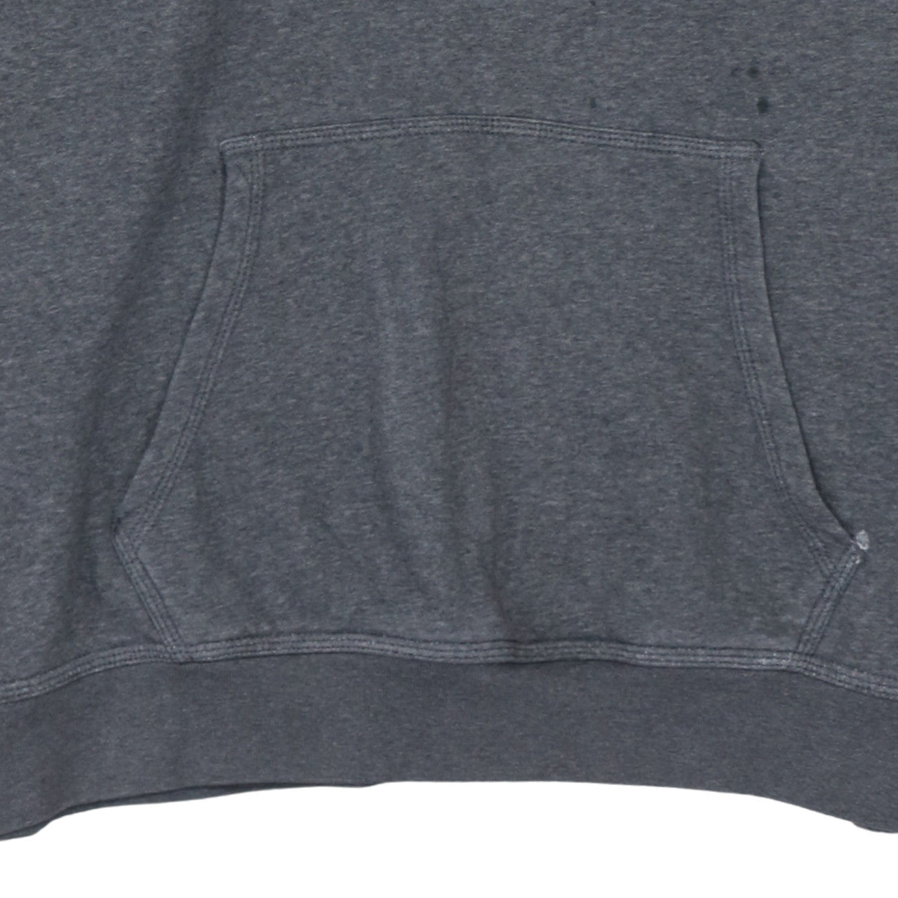 Nike Men’s Grey Pullover Hoodie XL Regular Fit Sports Fleece