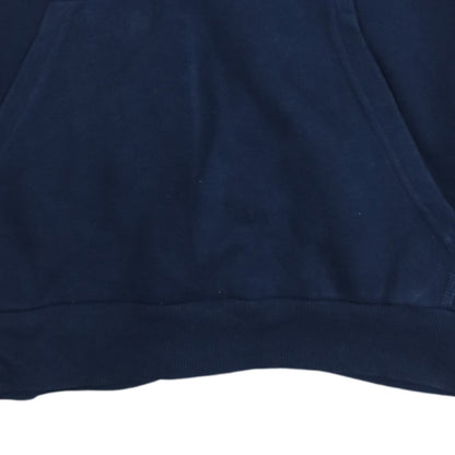 Additional view of Adidas boys’ red navy colourblock pullover hoodie, size 14, years