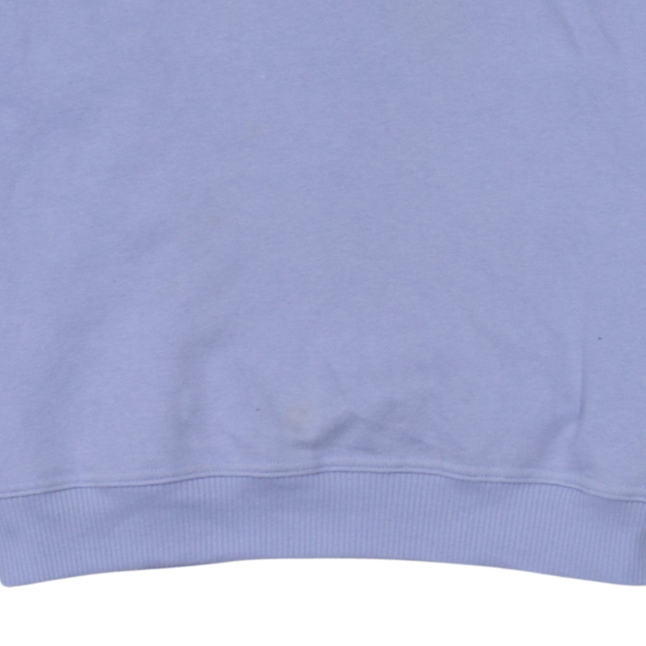 Levi's Women Lilac 1/4 Zip Logo Sweatshirt XXS Relaxed Cotton Blend