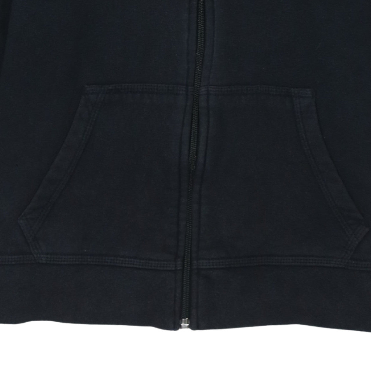 Nike Boys Black Full Zip Hoodie XL (13-15 Years) Fleece Sweatshirt