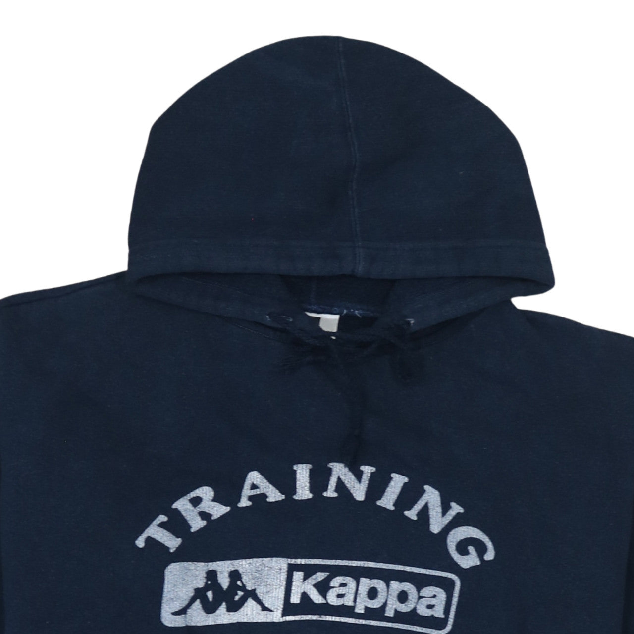 Kappa Men's Blue Pullover Training Hoodie Medium Fleece Sweatshirt