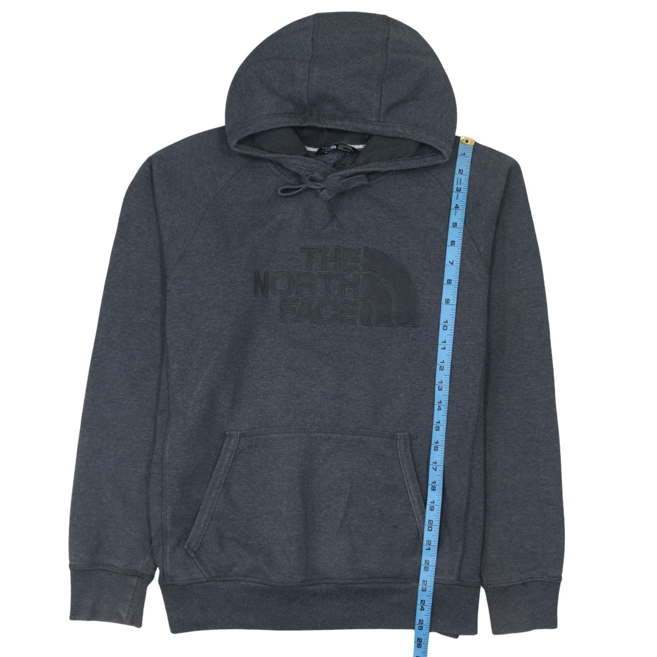 The North Face Men Grey M Pullover Hoodie Regular Fit Fleece