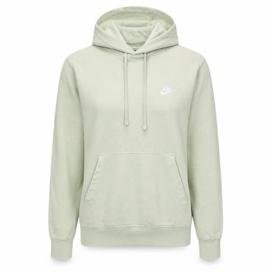 Nike Women's Beige XS Pullover Hoodie with Logo Detail