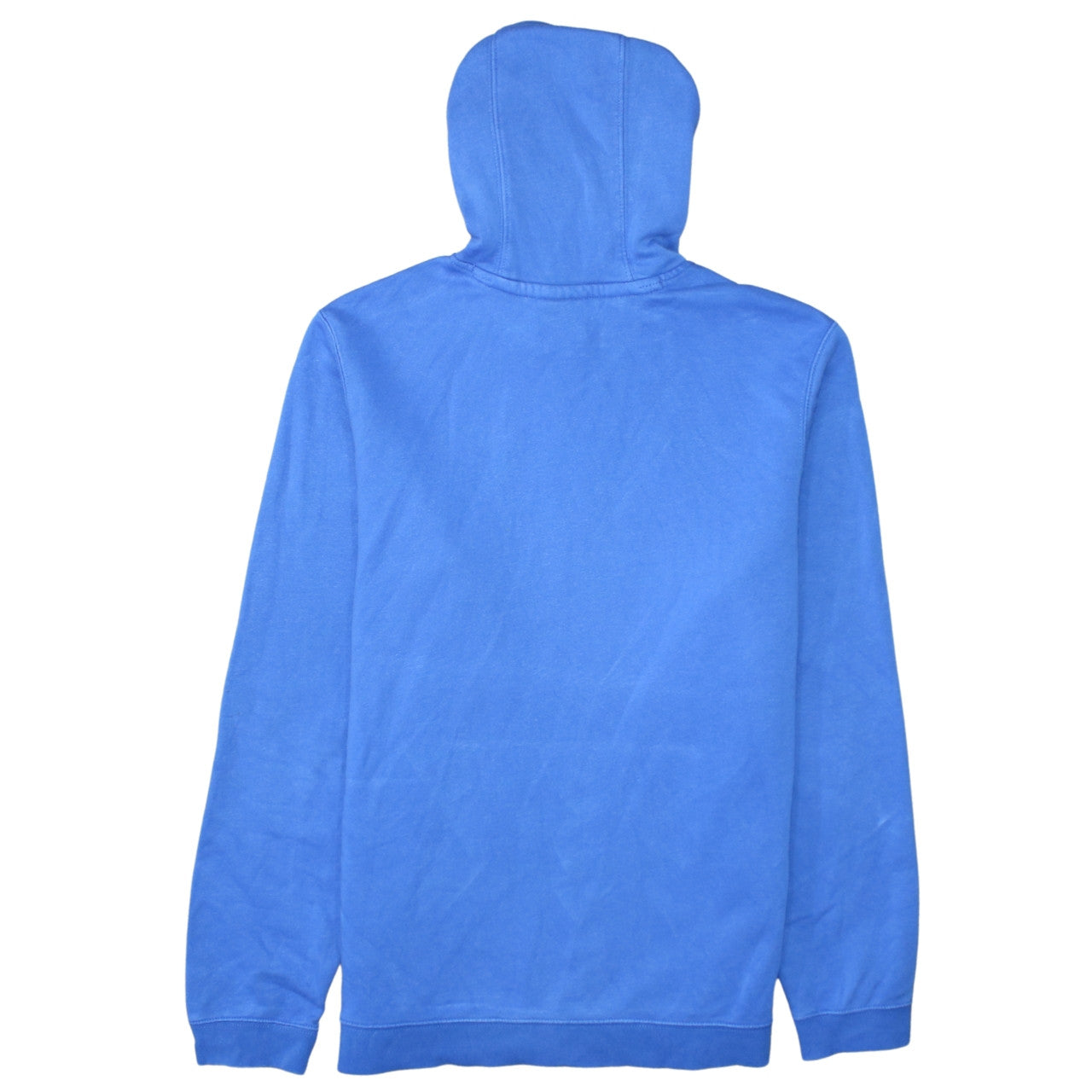 Nike Men Blue Pullover Hoodie M Fleece Sports Logo