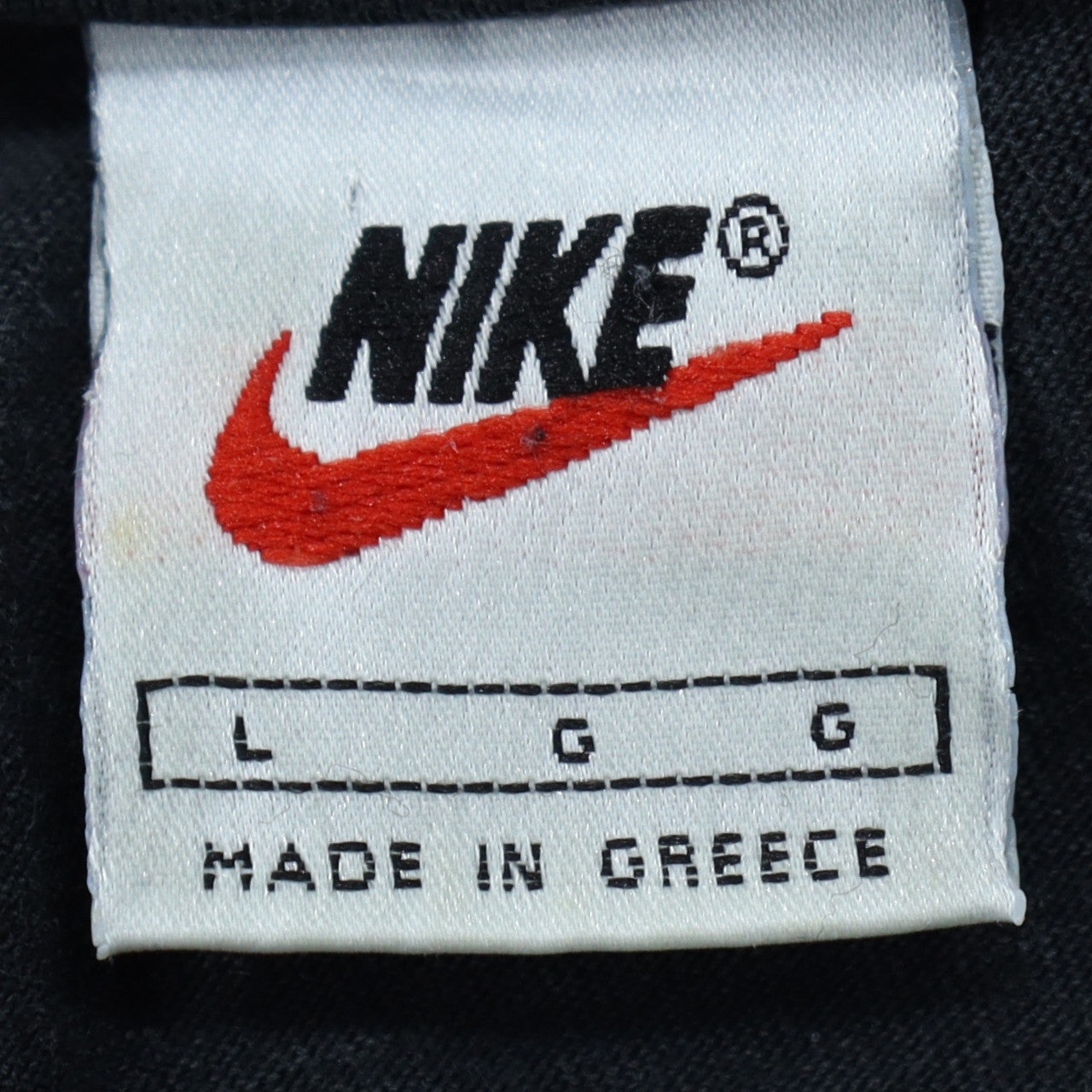 Nike Men's Black Large Classic Crew Neck Short Sleeve T-Shirt