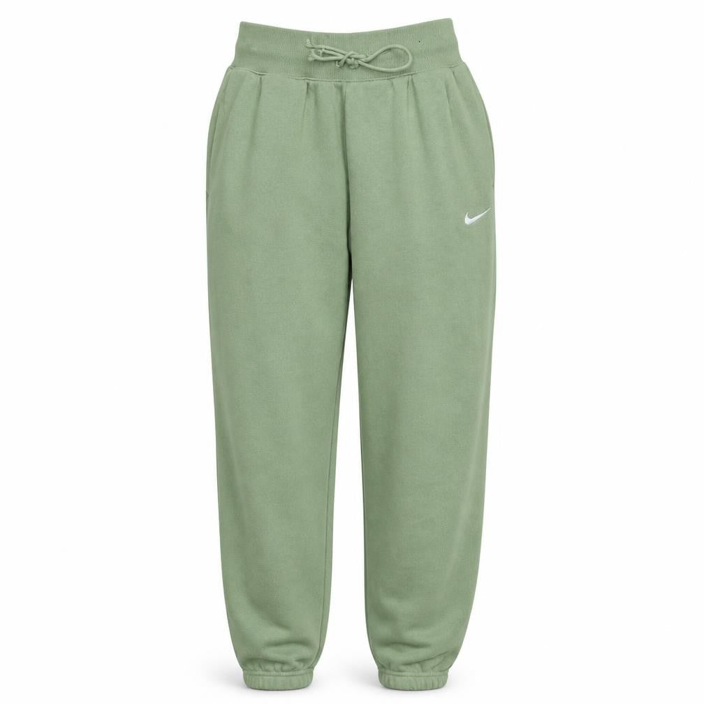 Nike Women's Green XS Fleece Sweatpants with Logo