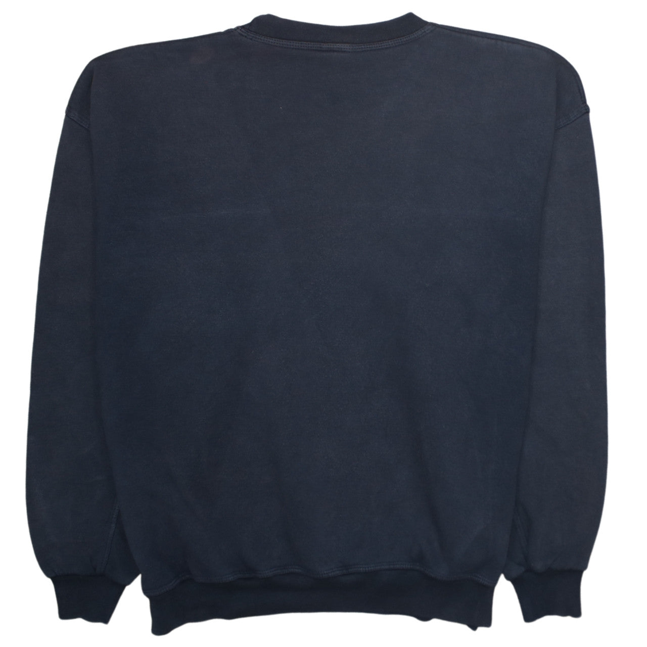 Adidas Mens Blue Crew Neck Pullover Sweatshirt Size M