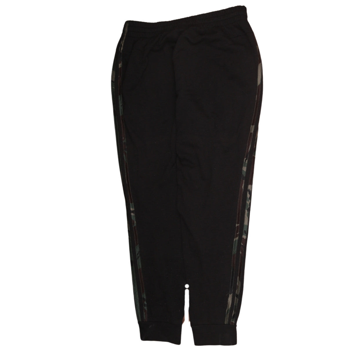 Adidas Womens Black Jogger Trousers M Elastic Waist Fleece Sports Pants