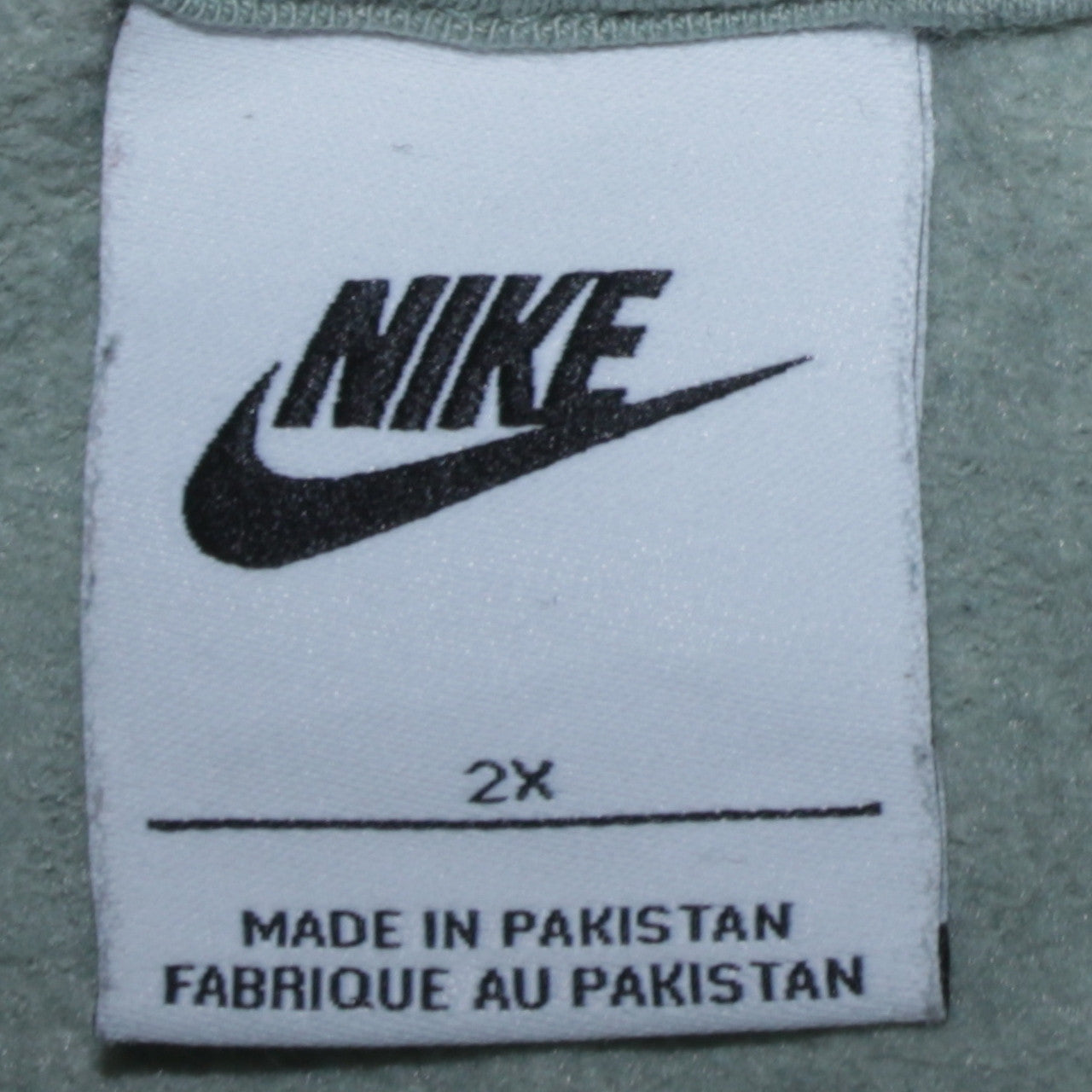 Nike Women’s Green Glitter Logo Sweatshirt 2XL Pullover Casual