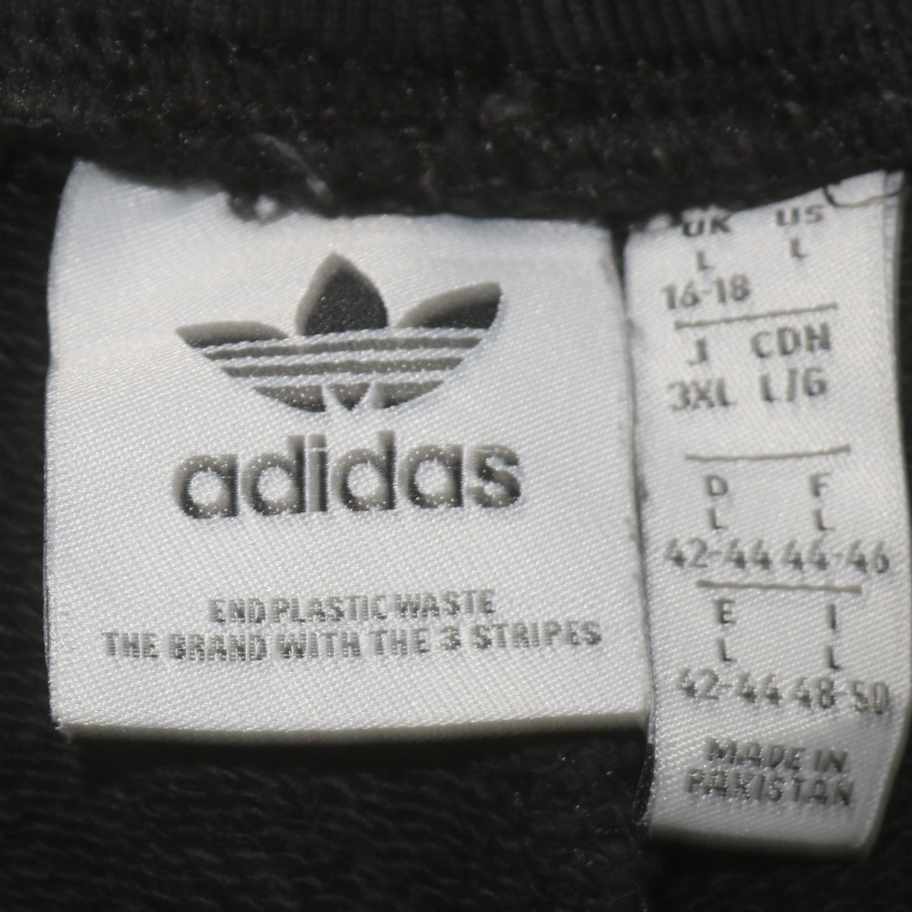 adidas Womens Black Jogger Sweatpants L Fleece Comfort Tapered Fit