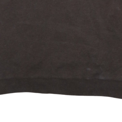 adidas Mens Brown 2XL Pullover Sweatshirt Crew Neck Fleece