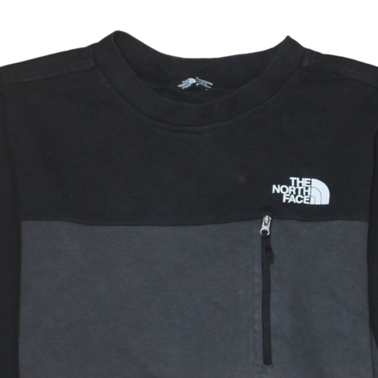 The North Face Men's Black Grey Pullover Sweatshirt Size M Outdoor