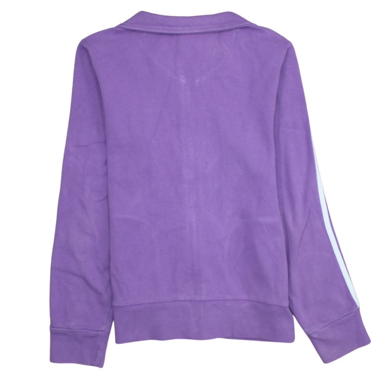 Adidas Women Purple Full Zip Sweatshirt Size 14 Essentials