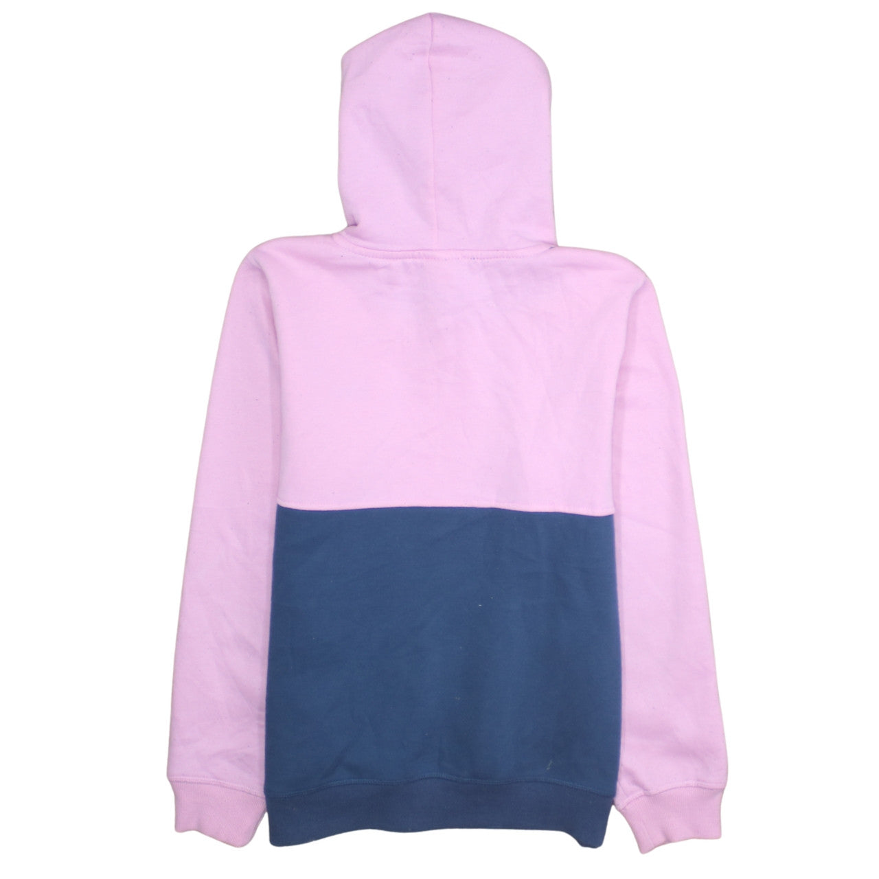 Lee Cooper Women's Pink & Blue Colourblock Pullover Hoodie Size 12