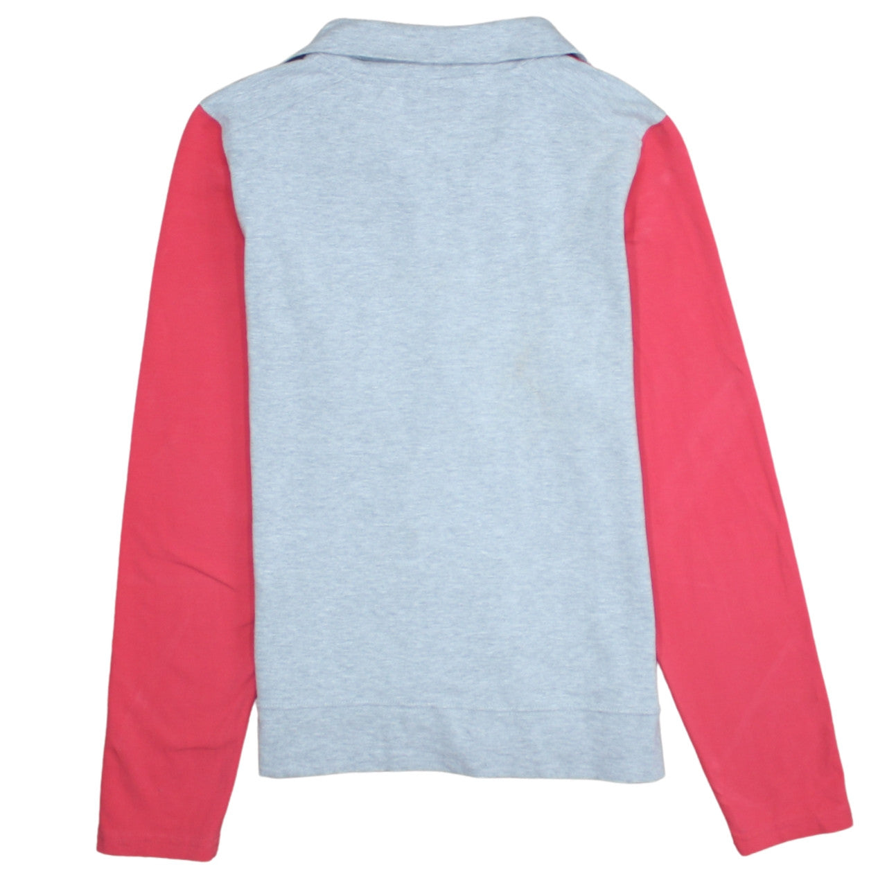 Reebok Women Grey & Pink Full Zip Hoodie L Classic Sportswear