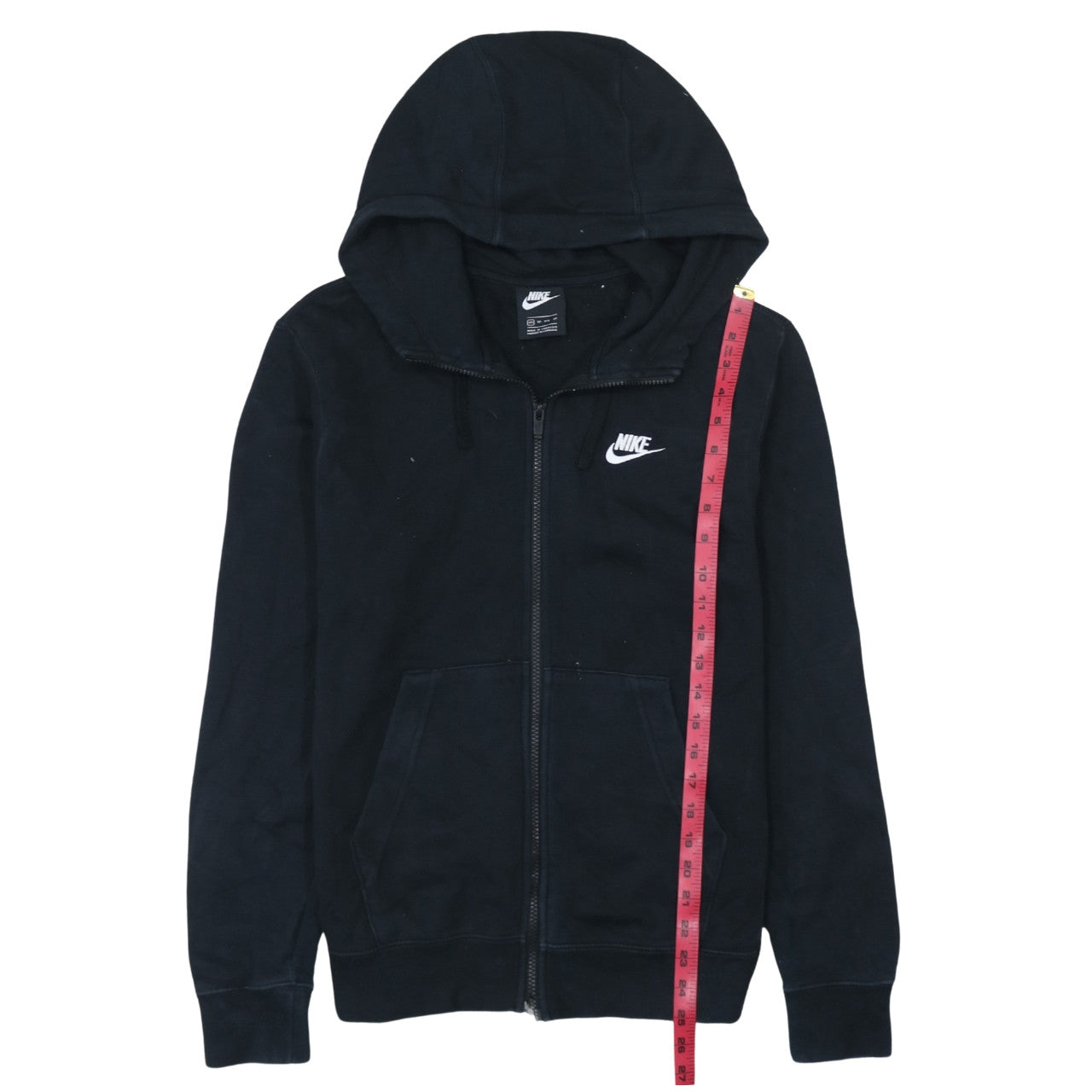 Nike Men's Black XS Full Zip Hoodie Sweatshirt Fleece