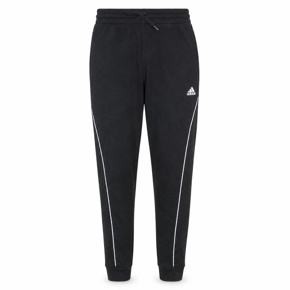 Adidas Men Black Jogger Trousers S Regular Fit Casual Sportswear