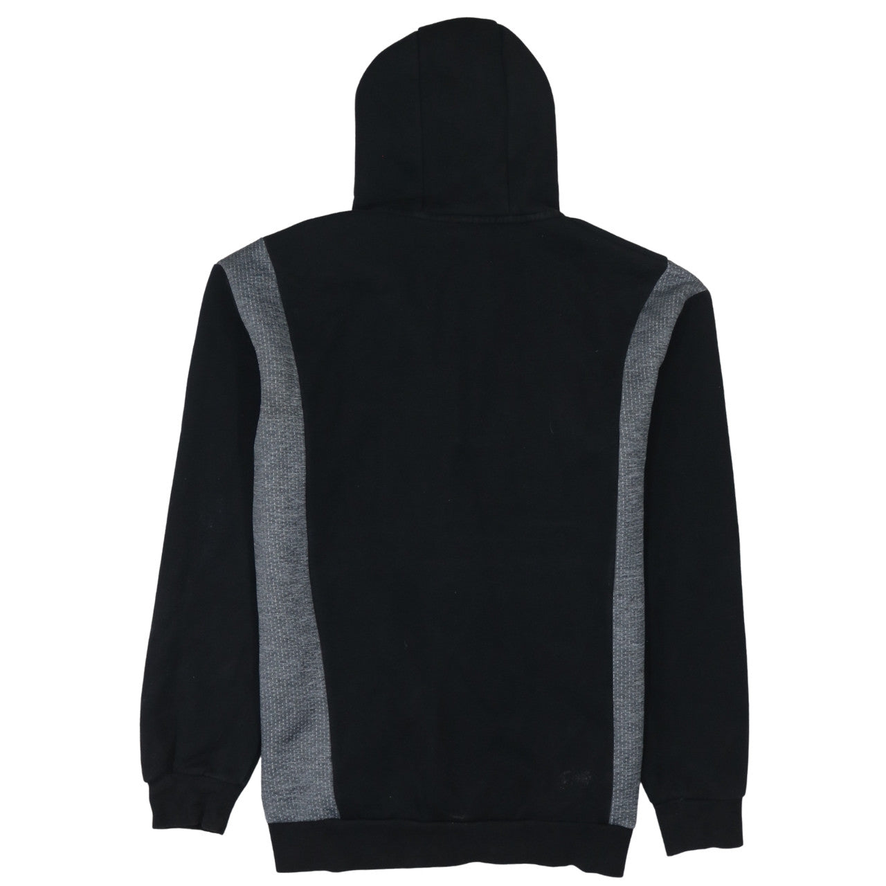 Adidas Mens Black Small 1/2 Zip Hoodie Sweatshirt with Logo