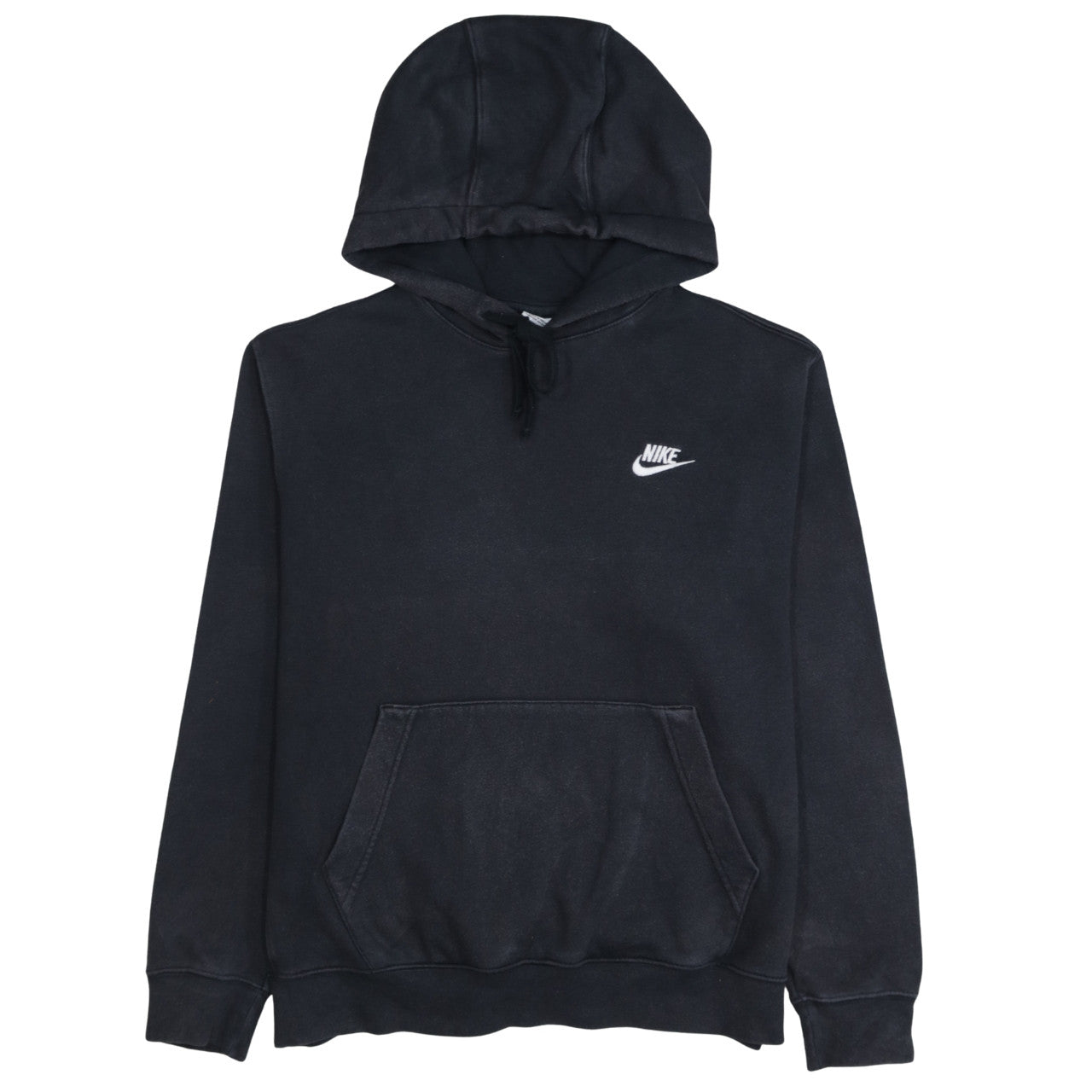 Nike Men's Black Pullover Hoodie M Sports Fleece Sweatshirt