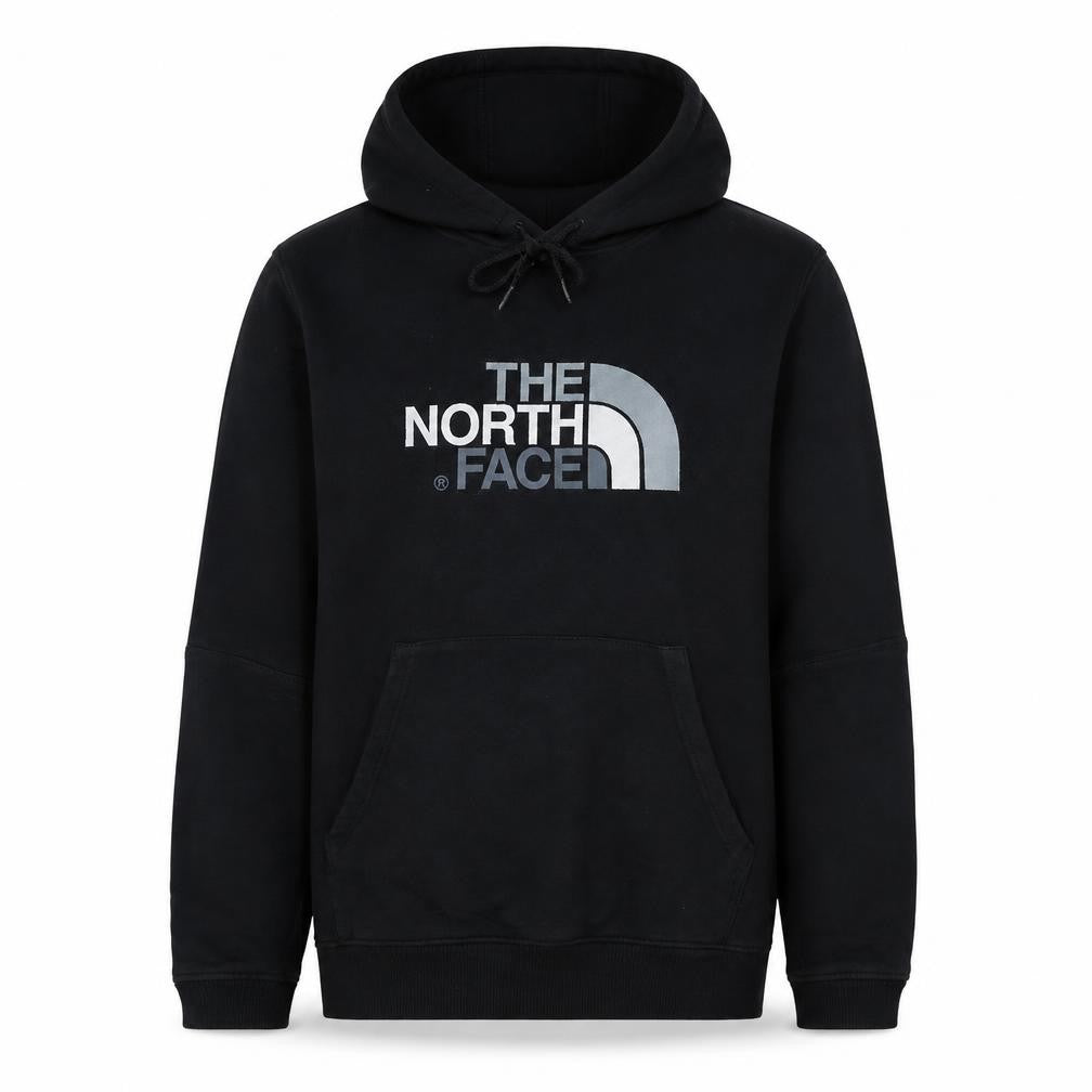 The North Face Men's Black Cotton Pullover Hoodie S Regular Fit