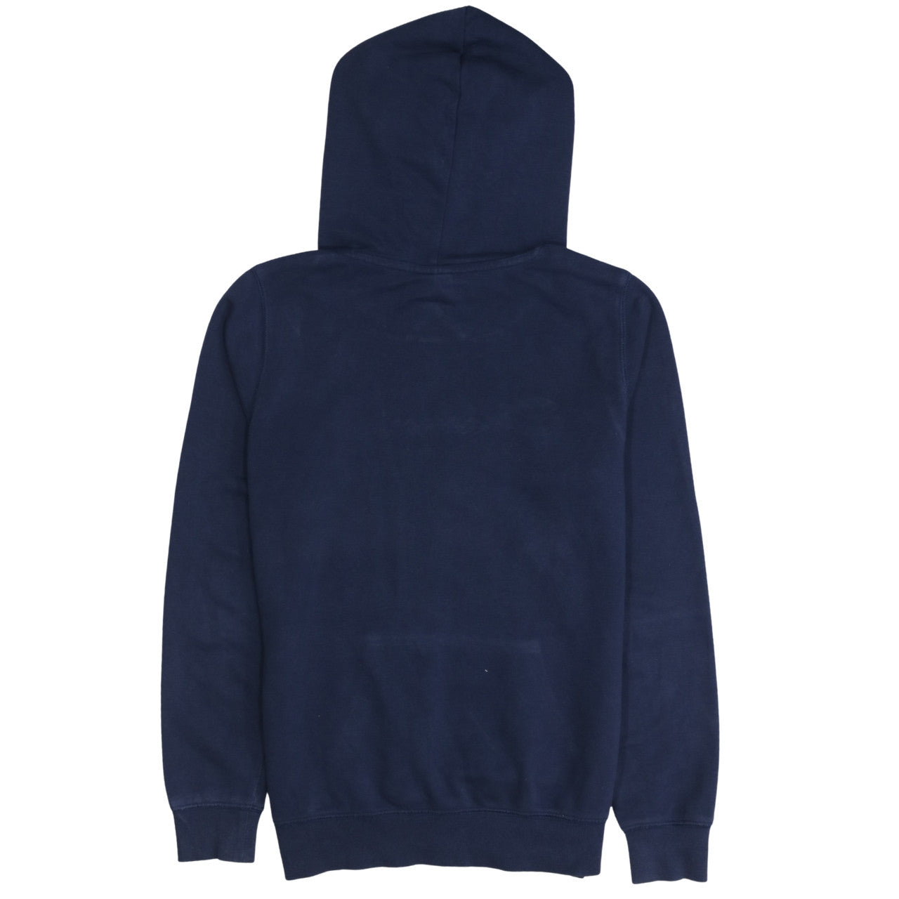 Champion Men's Blue Medium Pullover Hoodie Embroidered Logo
