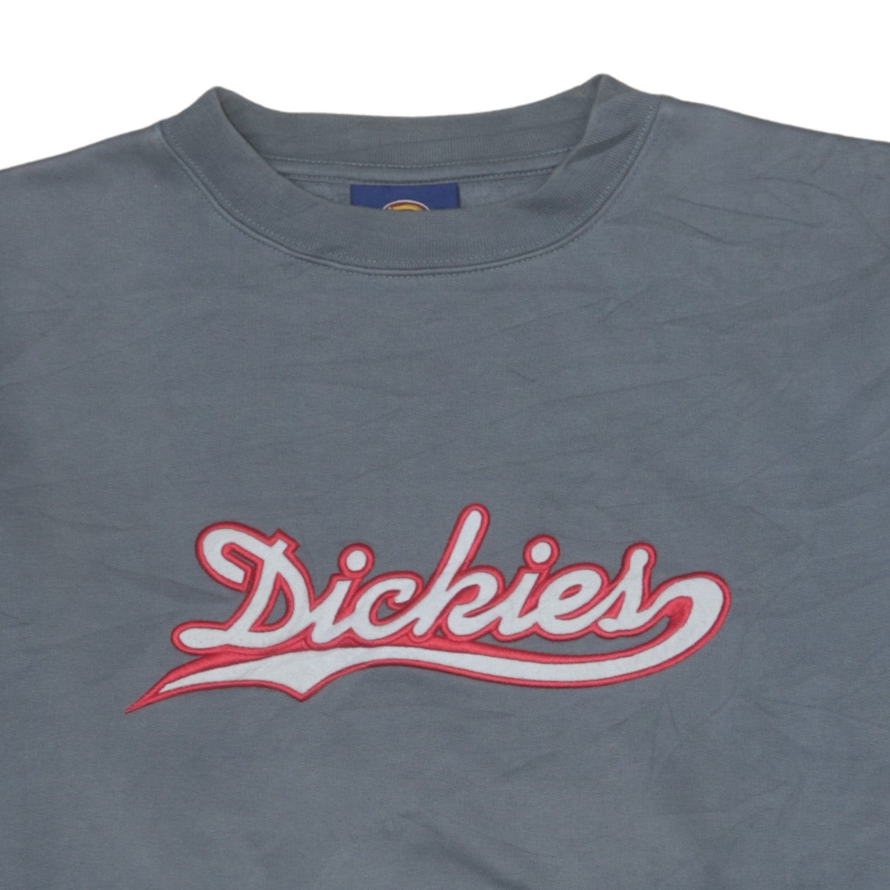 Dickies Men's Blue XL Pullover Sweatshirt Crew Neck Logo Graphic