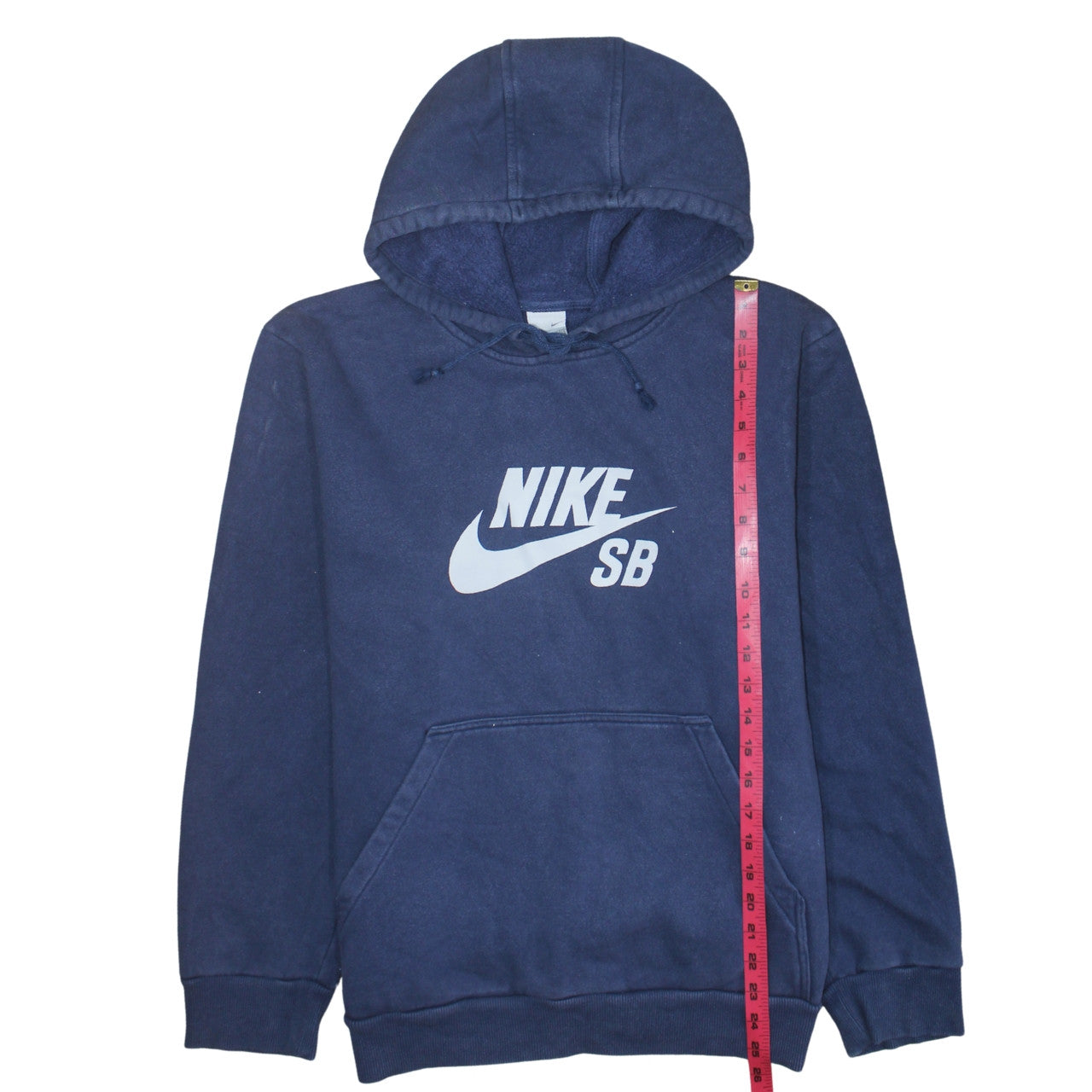 Nike SB Mens Blue Pullover Hoodie Medium Regular Fit Fleece